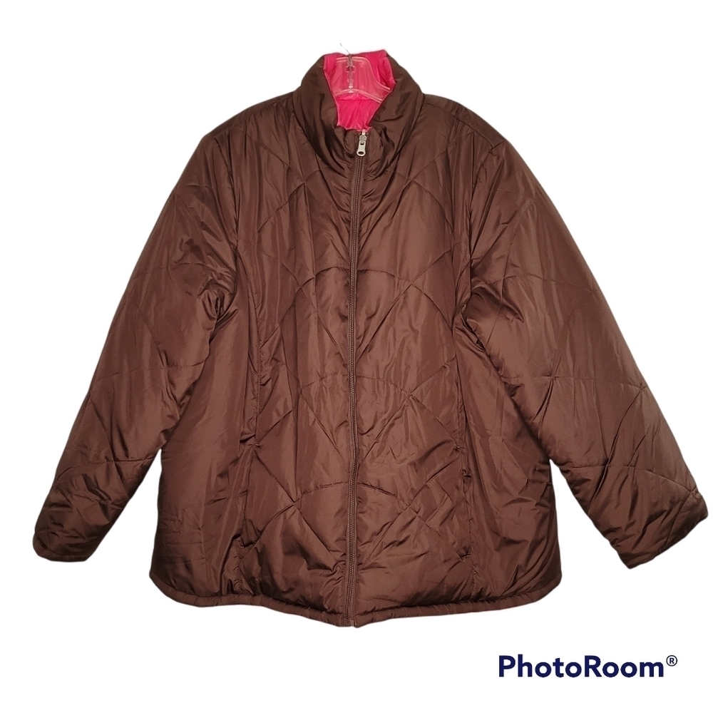 FADED GLORY Reversible Puffer Jacket - Picture 3 of 6
